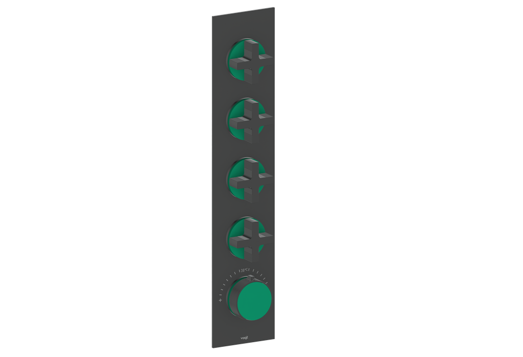 MOND TRIM FOR 3/4" HIGH-FLOW TH VALVE WITH 4 VOLUME CONTROLS