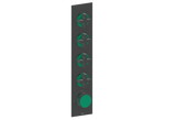 MOND TRIM FOR 3/4" HIGH-FLOW TH VALVE WITH 4 VOLUME CONTROLS
