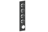 MOND TRIM FOR 3/4" HIGH-FLOW TH VALVE WITH 4 VOLUME CONTROLS