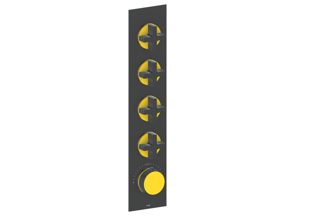 MOND TRIM FOR 3/4" HIGH-FLOW TH VALVE WITH 4 VOLUME CONTROLS
