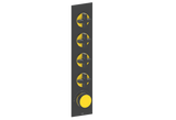 MOND TRIM FOR 3/4" HIGH-FLOW TH VALVE WITH 4 VOLUME CONTROLS