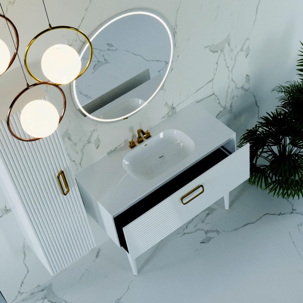 Linea 40 Gold Vanity
