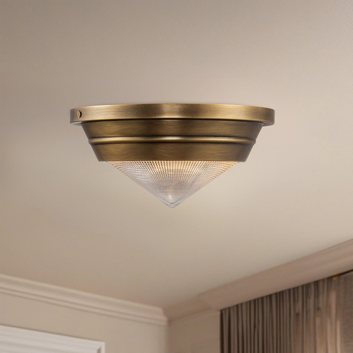 Alora Willard 10-in Flush Mount