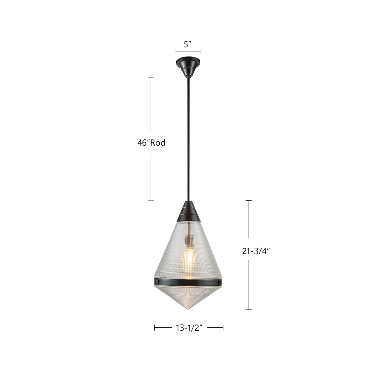 Alora Willard 22-in Pendant