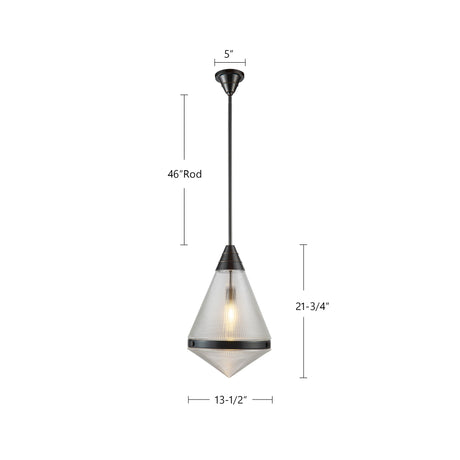 Alora Willard 22-in Pendant