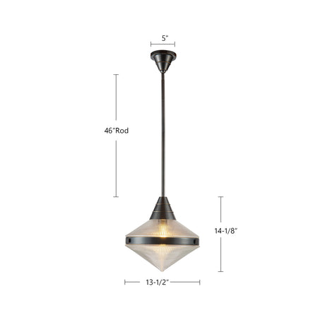 Alora Willard 14-in Pendant