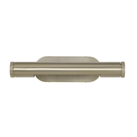 Renwil Opale cylinder wall sconce straight-on view, 18 inches wide