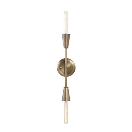 Renwil Mariana long wall sconce in vertical position, front view
