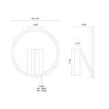 Kuzco Roda 13-in Wall Sconce