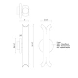 Kuzco Husk 14-in Wall Sconce