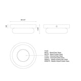 Kuzco Stephord 4-in Wall Sconce