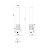 Alora Mood Rue 5-in Wall/Vanity Light