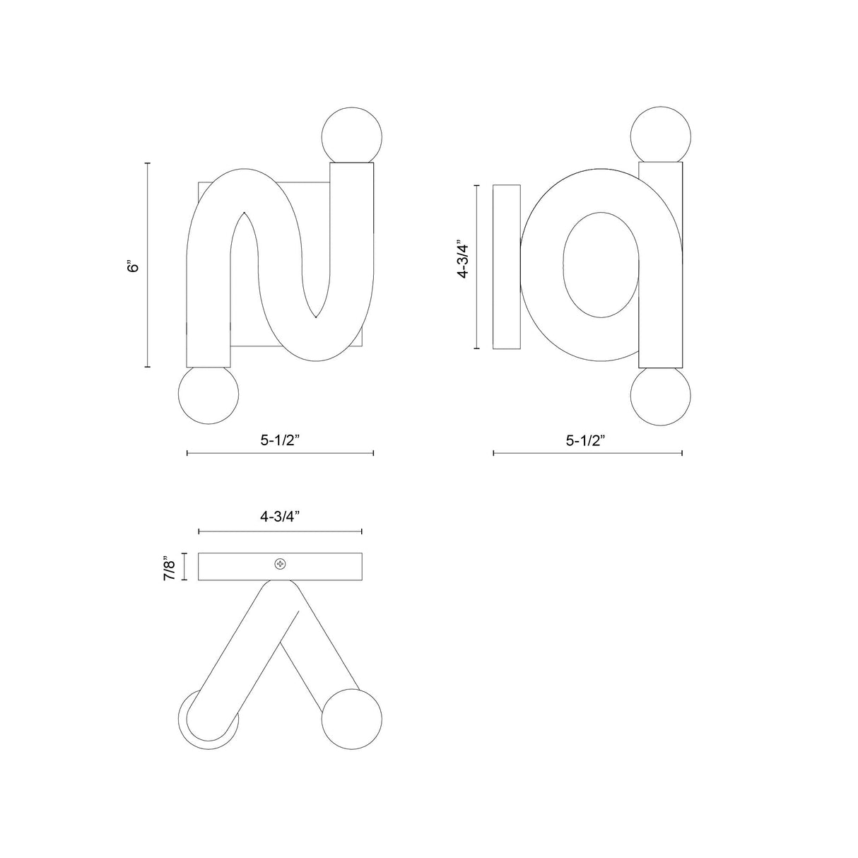Alora Mood Sadie 6-in Wall/Vanity Light