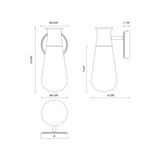 Alora Mood Marcel 5-in Wall/Vanity Light