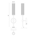 Alora Mood Colby 20-in Wall/Vanity Light
