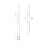 Alora Mood Claire 5-in Wall/Vanity Light