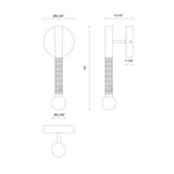 Alora Mood Arden 14-in Wall/Vanity Light