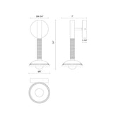 Alora Mood Arden 14-in (With Shade) Wall/Vanity Light
