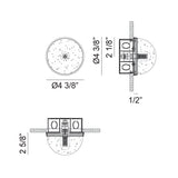 Matteo Wall Sconce/Ceiling Mount WX33101