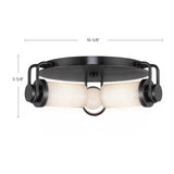 Alora Wynwood 17-in Flush Mount