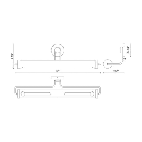 Alora Wynwood 32-in Wall/Picture Light
