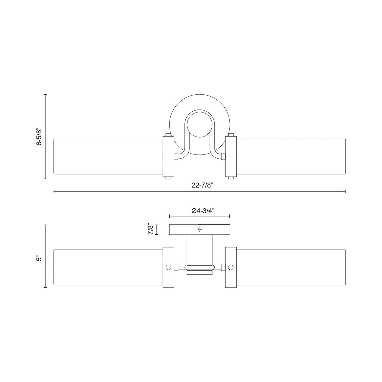 Alora Wynwood 23-in Wall/Vanity Light