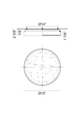 Matteo Ceiling Mount X05915