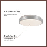 Kuzco Vibe Yanis 12-in Flush Mount