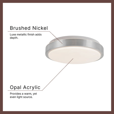 Kuzco Vibe Yanis 12-in Flush Mount