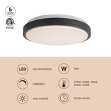 Kuzco Vibe Yanis 16-in Flush Mount