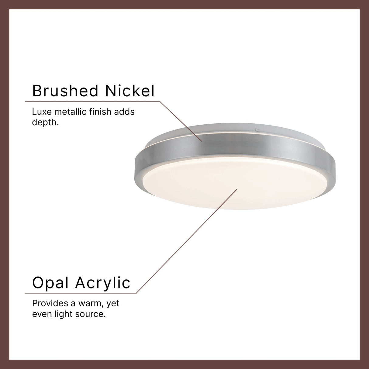 Kuzco Vibe Yanis 16-in Flush Mount