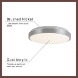 Kuzco Vibe Yanis 16-in Flush Mount