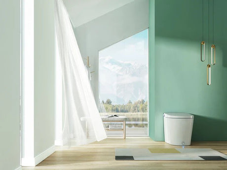 Lux Integrated bidet smart toilet