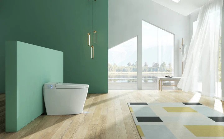 Lux Integrated bidet smart toilet