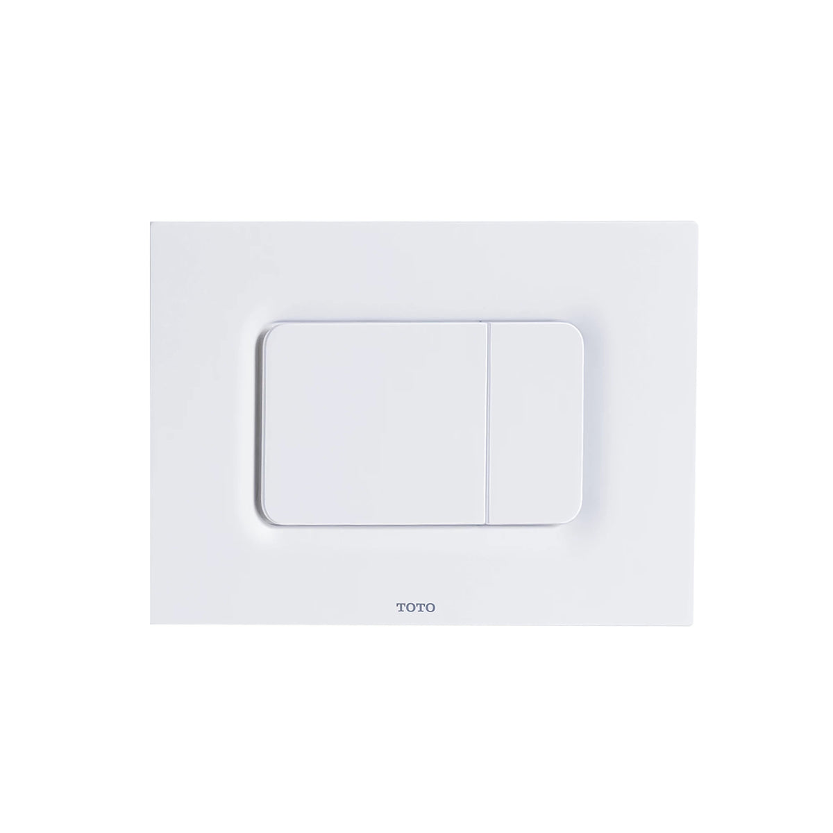 TOTO Basic Square Push Plate, Dual Button