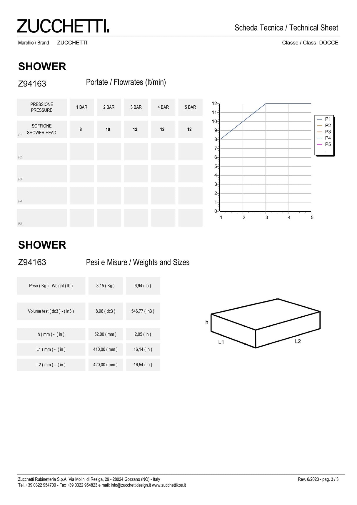 350x350 mm ceiling mounted rain showerhead