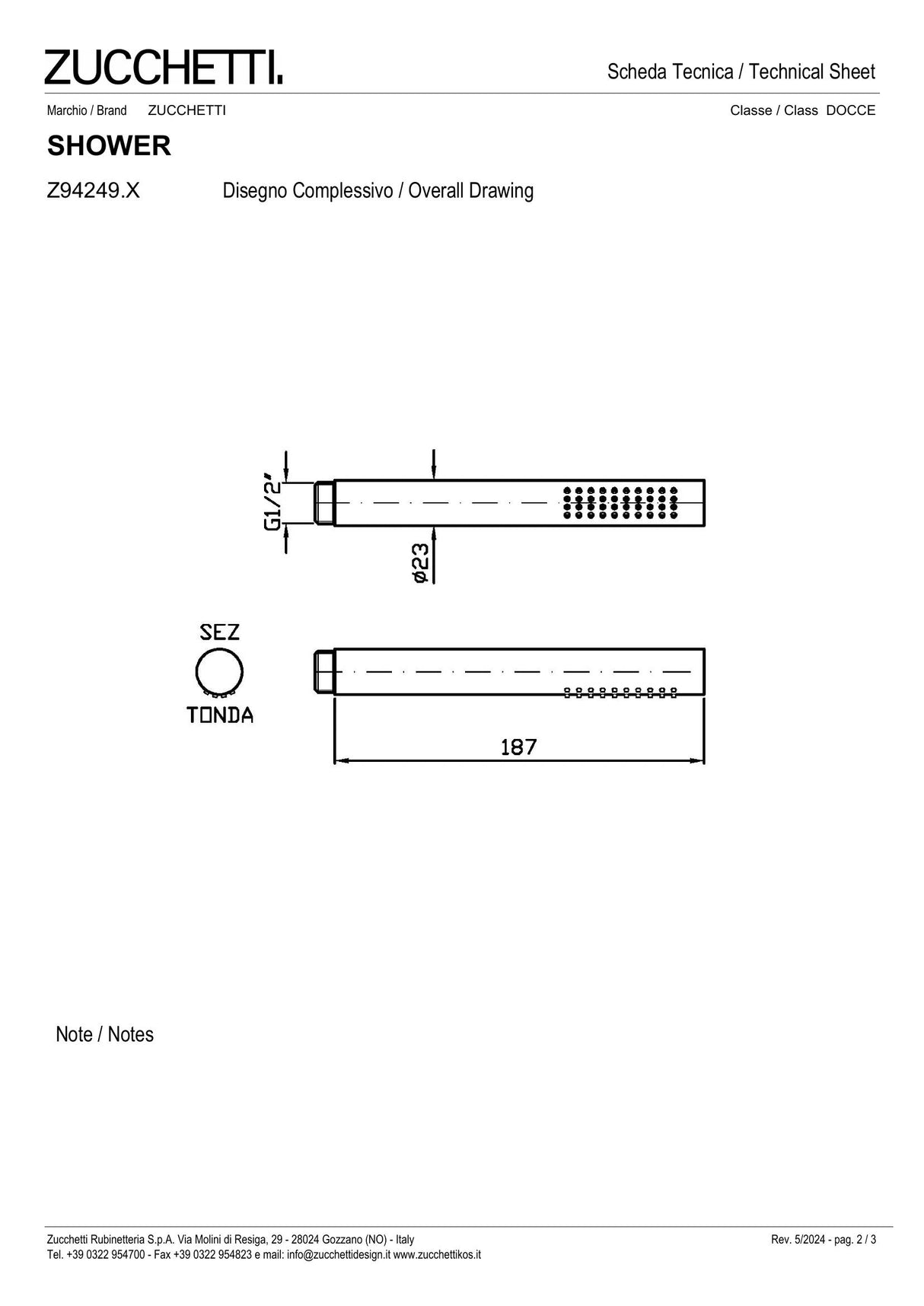 Handshower simple jet