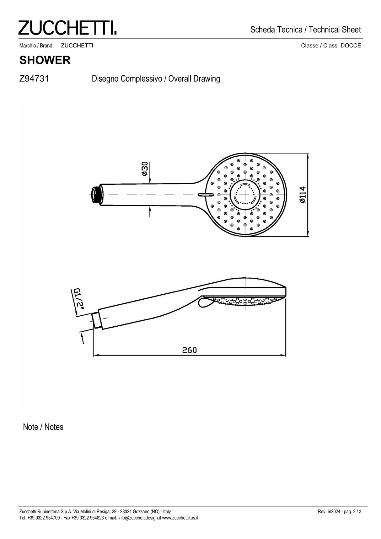 Handshower 3 jets
