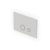 Toilet flush plate