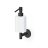 Wall mounted soap dispenser.