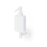 Wall mounted soap dispenser.