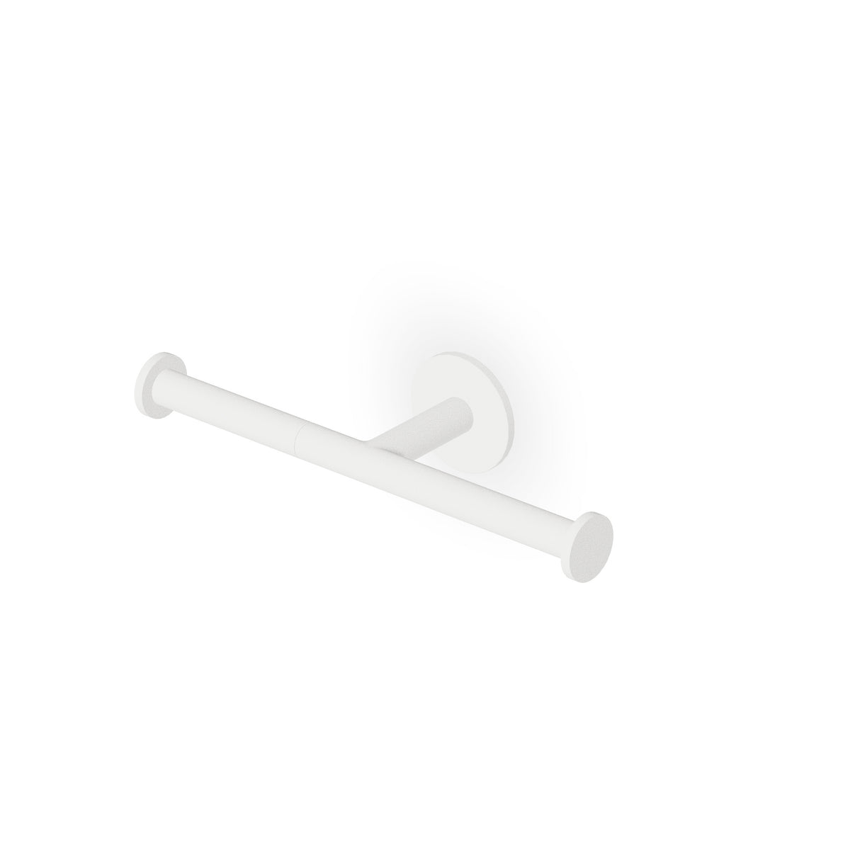 Double toilet-paper holder.