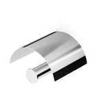 Toilet paper holder with cover