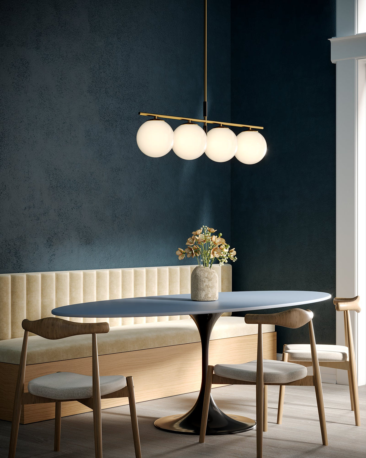 Alora Mood Zuri 37-in Linear Pendant