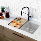 18" Bamboo Over the Sink Cutting Board