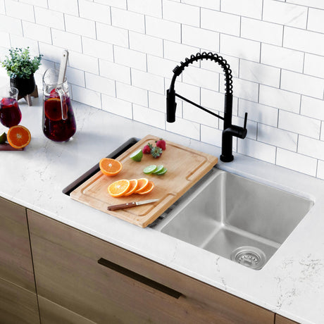 18" Bamboo Over the Sink Cutting Board