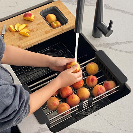 17 1/4" Over the Sink Adjustable Dish Rack