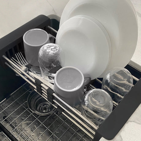 17 1/4" Over the Sink Adjustable Dish Rack