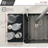 20 1/2" Silicone Drying Mat and Trivet
