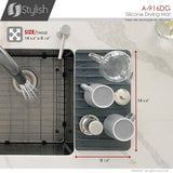 20 1/2" Silicone Drying Mat and Trivet